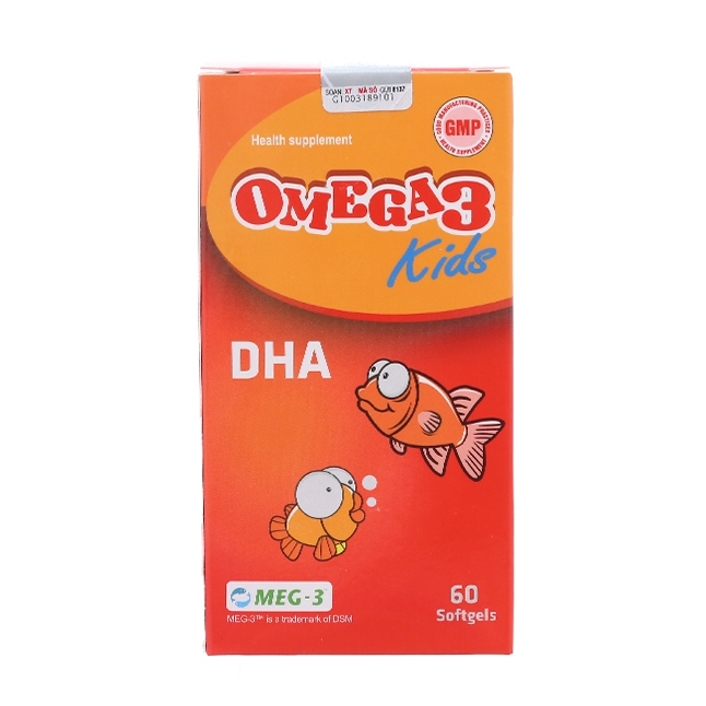 Omega 3 Kids Meracine Fish Oil Helps Brain Development, Enhance