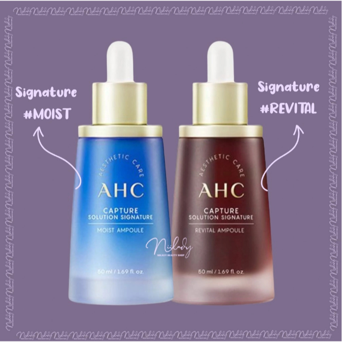 (Korean Bill) AHC Capture Solution Signature Ampoule Essence 50ml (New ...