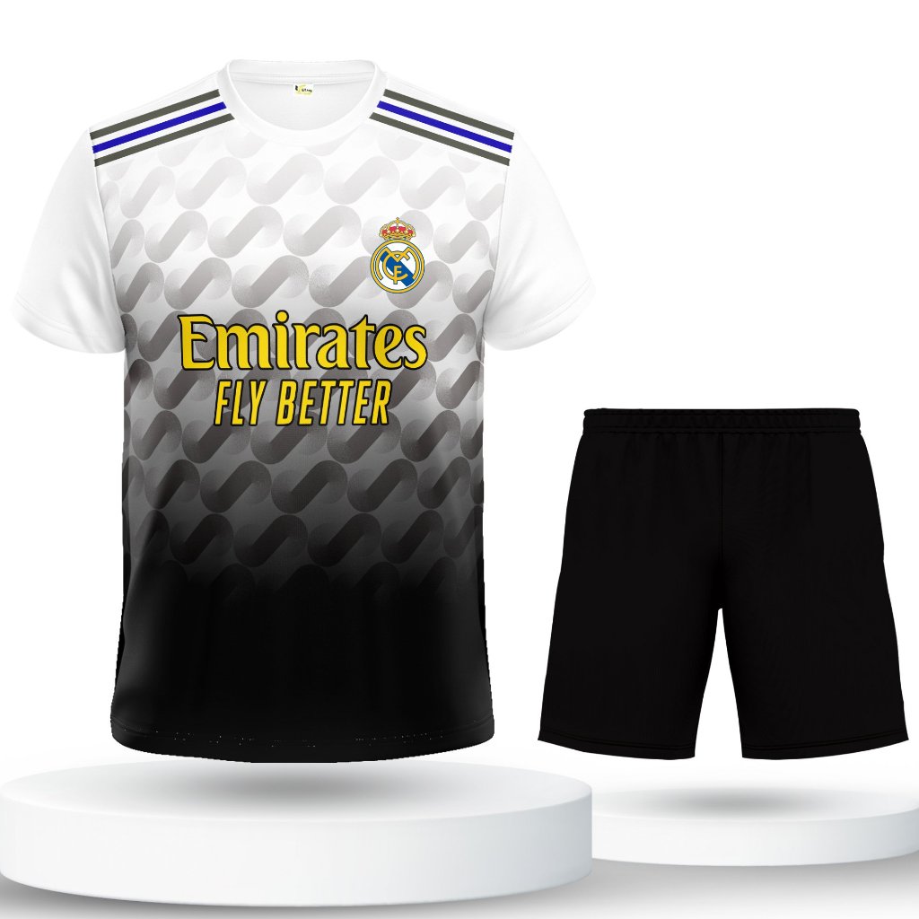 Football kit, Real Ma Rit football shirt, high quality cold elastic ...