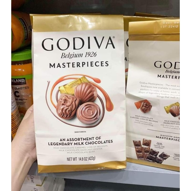 Godiva Belgium 1926 MasterPieces Milk chocolate Candy Shopee Singapore