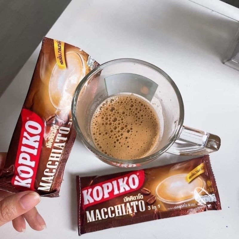 Kopiko Machiato 3in1 Instant Coffee Thailand (1 Pack x 24g) Shopee