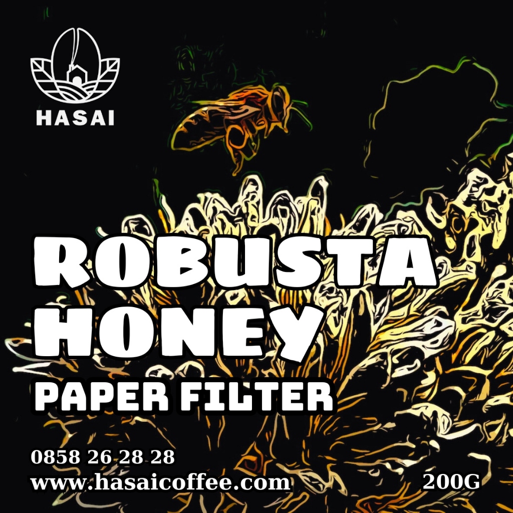 Robusta HONEY Filter Paper- HASAI COFFEE ROBUSTA HONEY (100% Pure ...