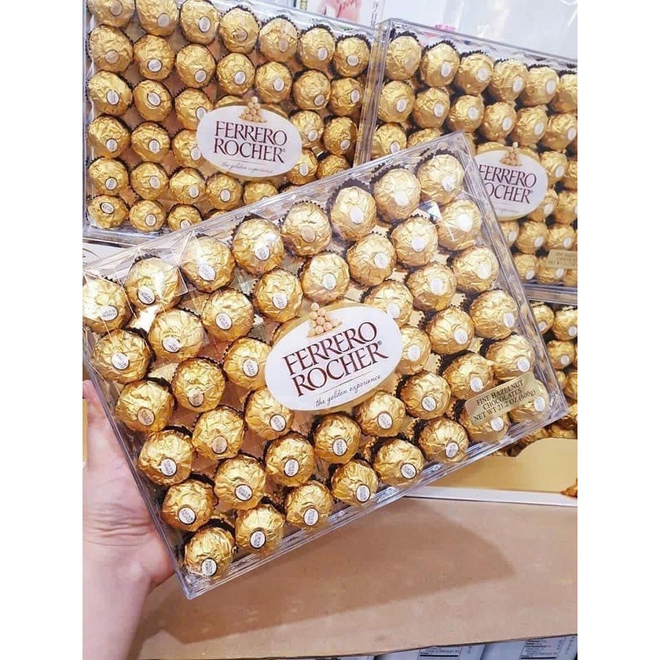 Ferrero Rocher Chocolate Chestnut Of Belgium 48 Tablets, 16 Tablets