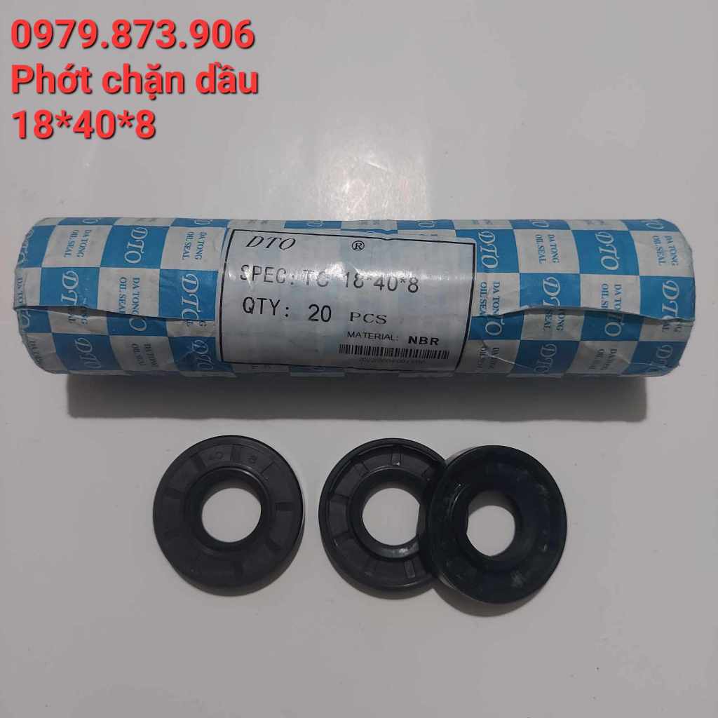 [Odd 5 Pieces / Deposit] Oil Stopper Seal 18 *40*8 (20 Pieces Pile