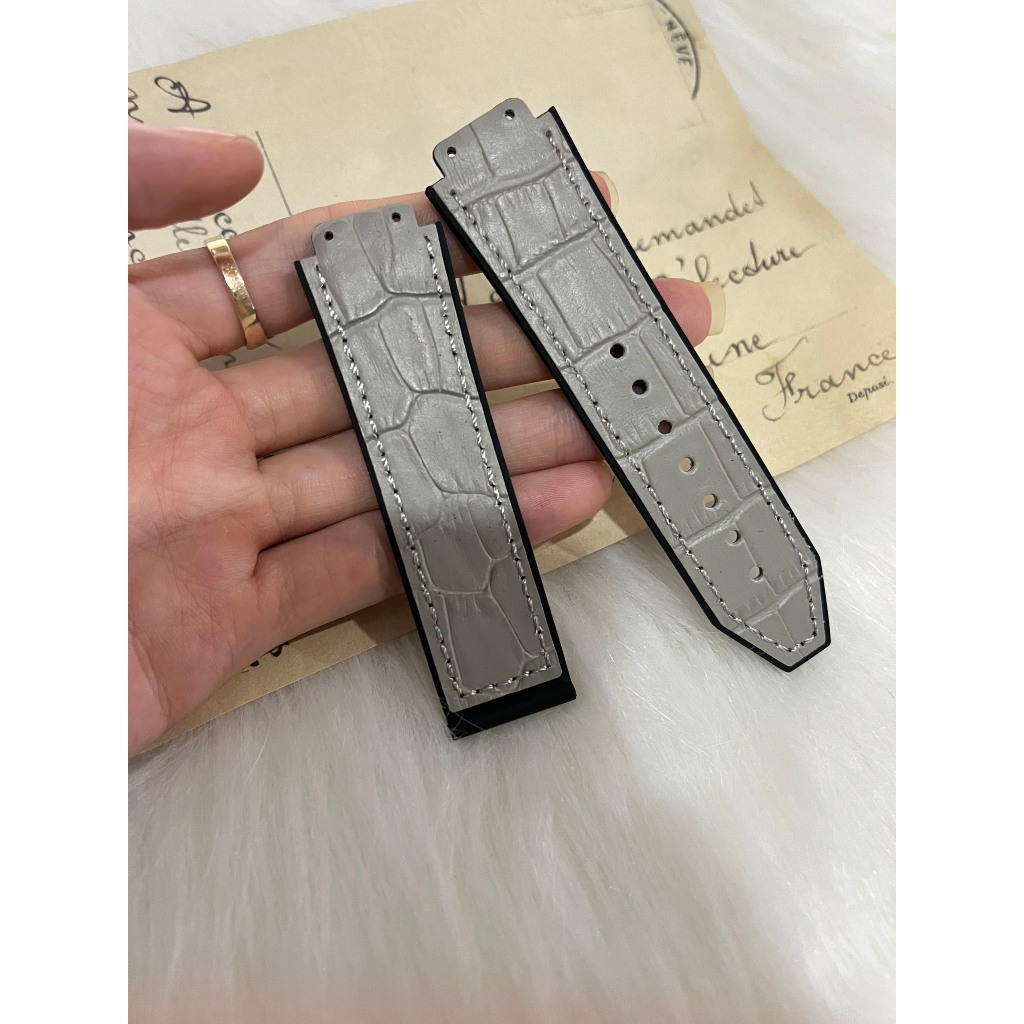 Free Screwdrivers HUBLOT Men'S HUBLOT Watch Strap case 38 Gray Gray Wire size 152320