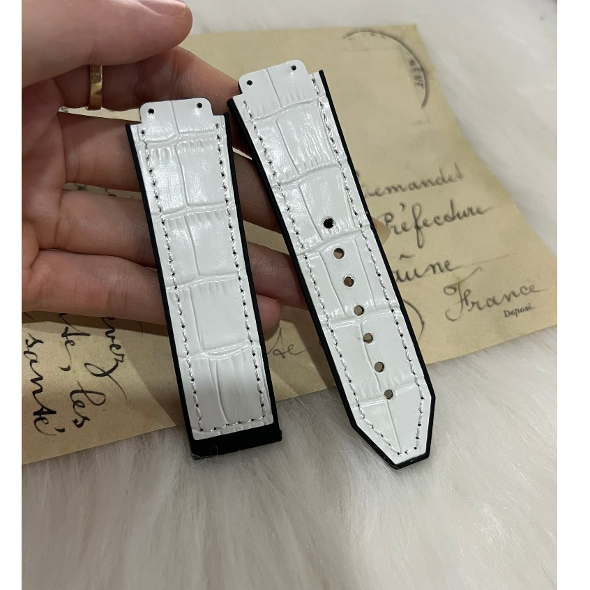 Free Screwdrivers HUBLOT Men'S HUBLOT Watch Strap case 38 White Stripe Wire size 1523 20