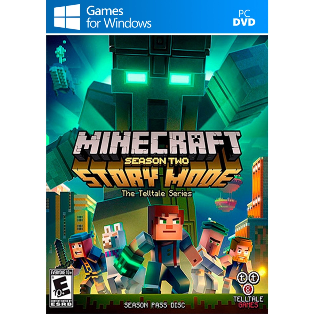 Minecraft: Story Mode Season - 2: The Telltale Series All Episodes (1-5) -  PC game Disc | Shopee Singapore