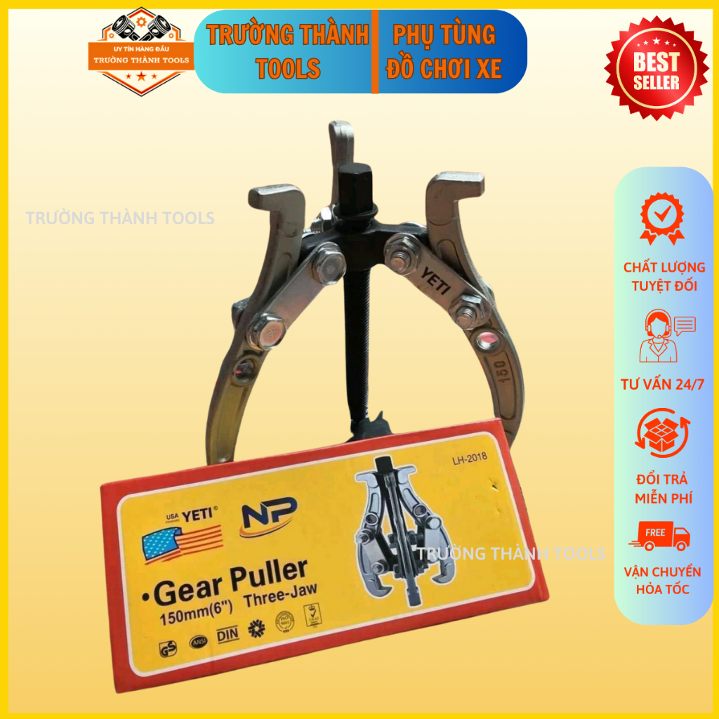 Yeti 6'' 150mm 3-Hole 3-Prong Fork Yeti Truong Thanh Tools | Shopee ...