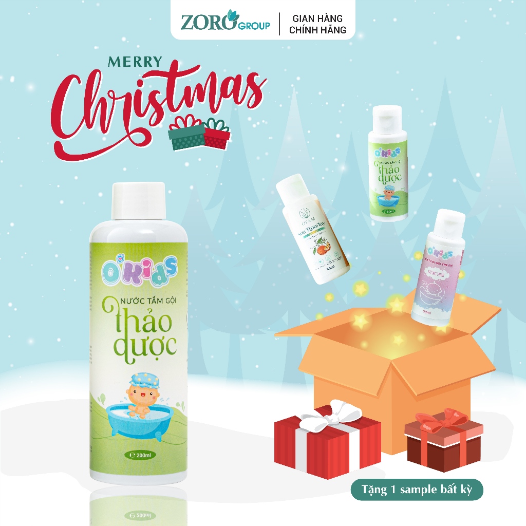 O'kids Herbal Shower Gel 200ml Prevents Diaper Rash, Diaper Rash