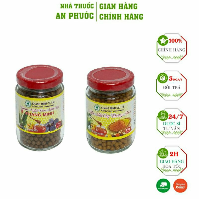 Yellow Turmeric, Black Turmeric KHANG MINH Honey Supports Digestion