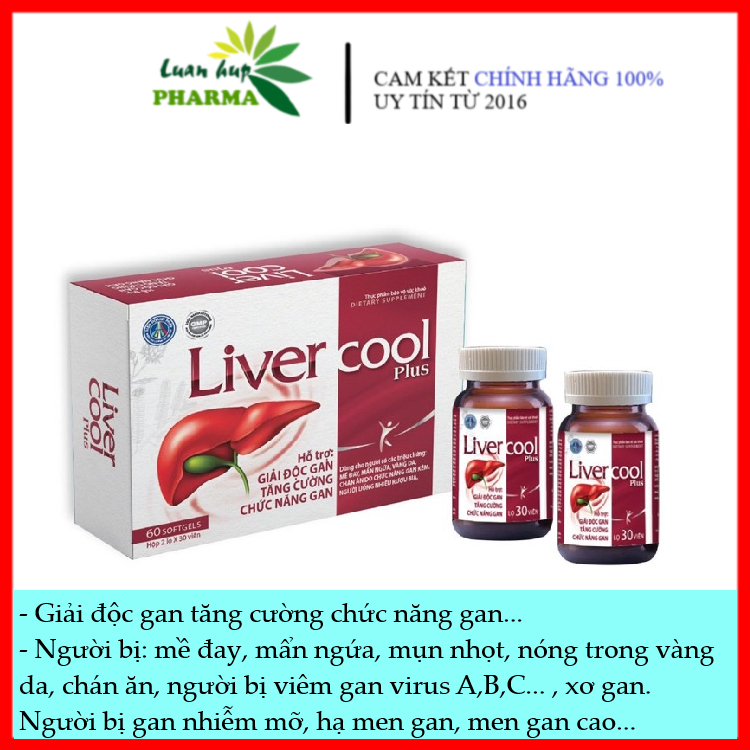 Liver Cool Plus Tablets Protect Liver, Detoxify Liver, Enhance Liver