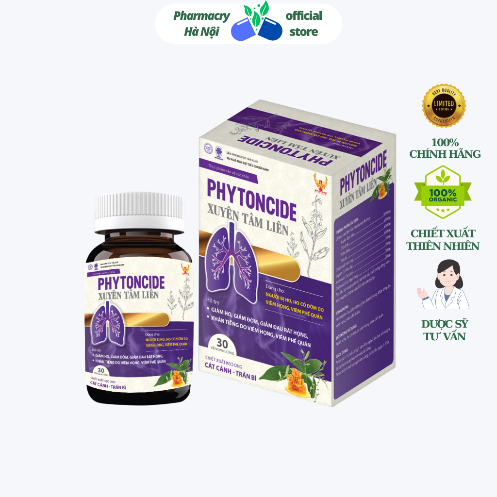Oral Cough Reducer, Dry Cough, Cough With Sputum, Enhance PHYTONCIDE
