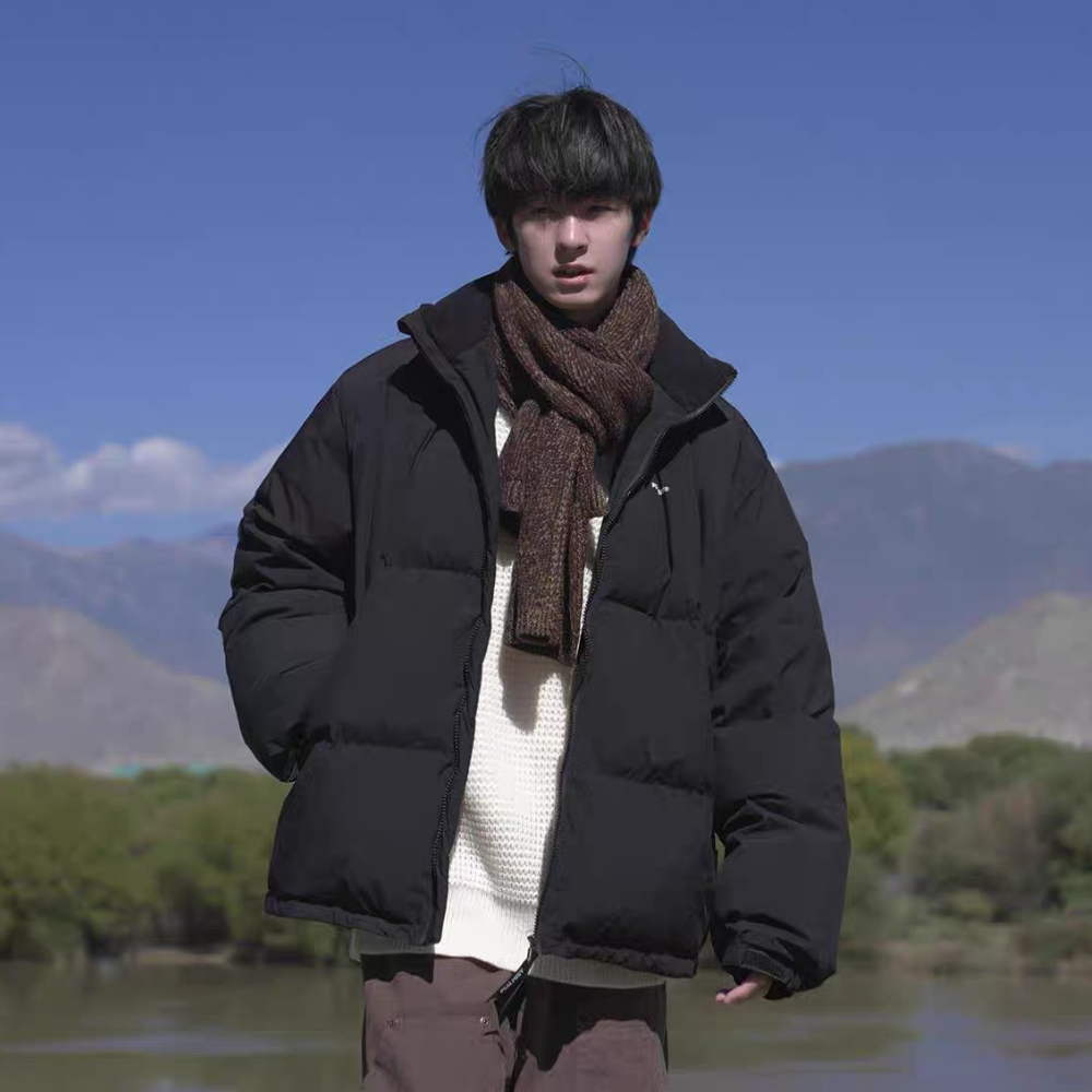 Thick 3-layer pufferJacket, no cotton, exported puffer jacket, cotton ...