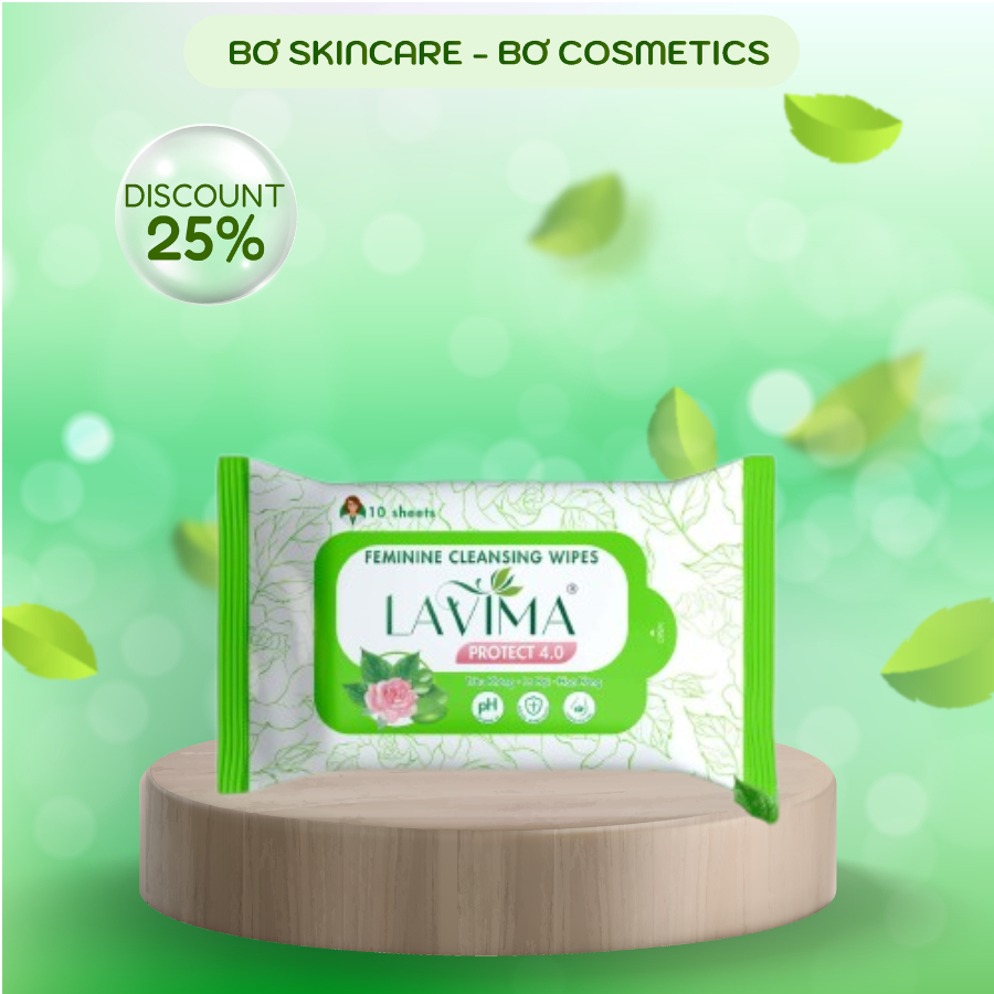 Lavima Protect Feminine Hygiene Wet Wipes (Bag Of 10 Sheets) Shopee
