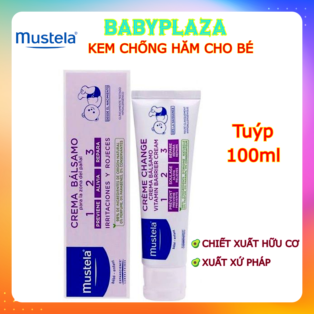Mustela VITAMIN BARRIER CREAM Diaper Rash CREAM 10ml / 50ML / 100ML