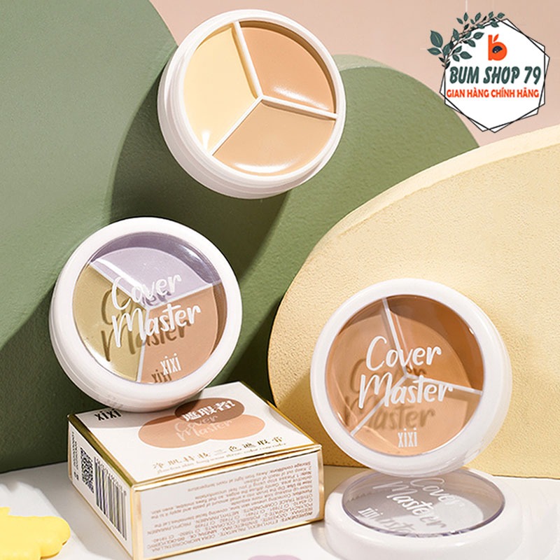 XIXI 3 Oxygen Concealer Helps To Even Skin Tone, Thorough Color Palette And LongLasting