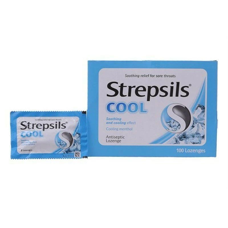 Strepsils Cool Reckitt Benckiser Lollipops Blister Pack Of 2 Tablets ...