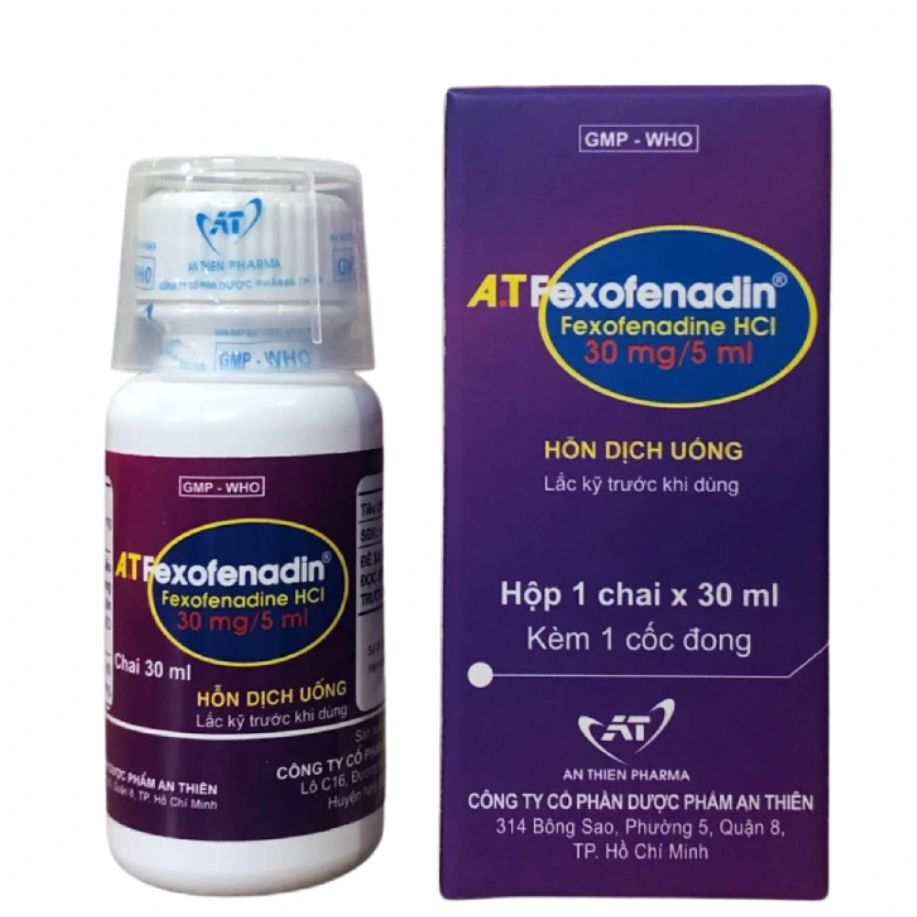 At Fexofenadin Syrup 30mg / 5ml Helps Reduce Runny Nose, Jute, Allergies (30ml) Shopee Singapore