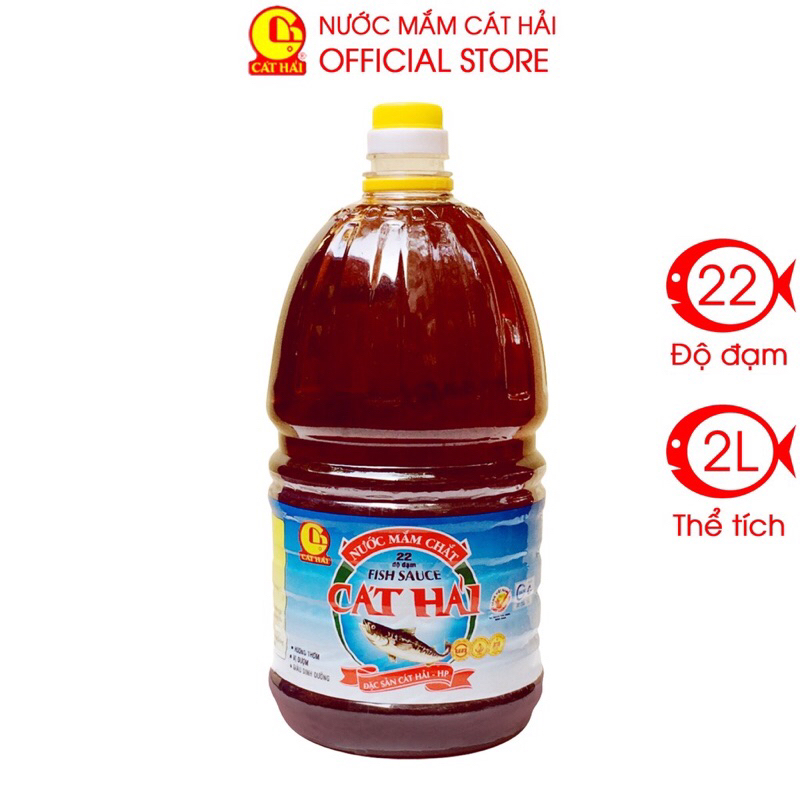 Hai Fish Sauce Cani Fish Sauce 2 Liters / 1 Carton 6 Cans 2 Liters