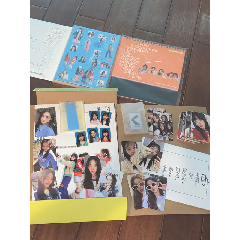 Retail CARD PHOTOCARD Calendar CNY NEWJEANS SEASON GREETING SSGT 2024