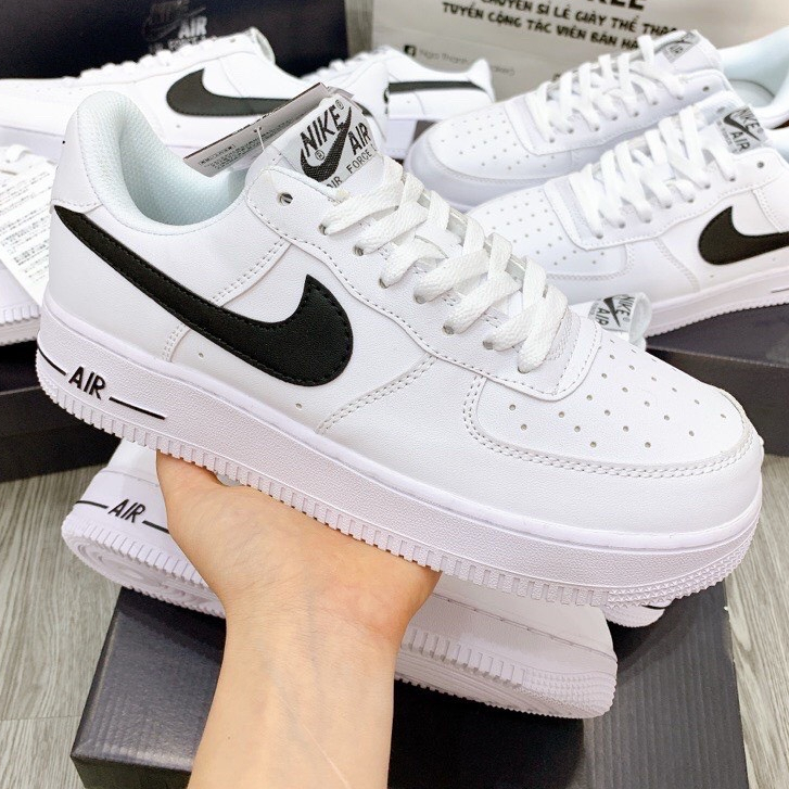 Nike air sale force black stripe