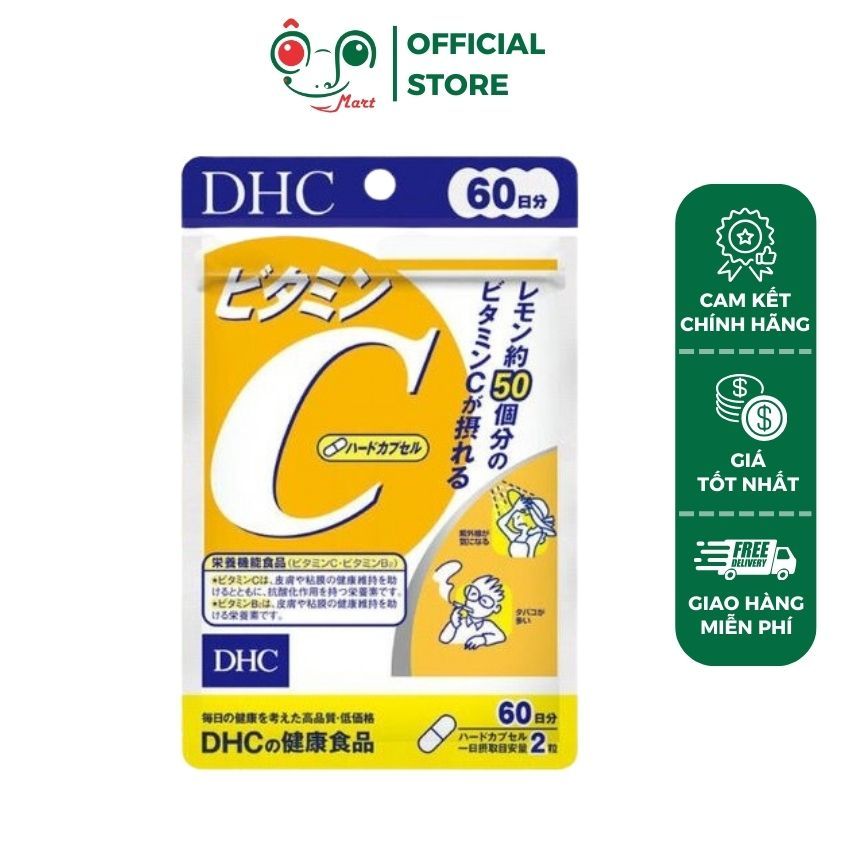 Dhc oral tablet supplemented with Japanese Vitamin C 60 days 120