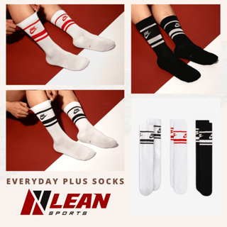 Shop Nike Everyday Plush Cushioned Crew Double Socks DD2795-011