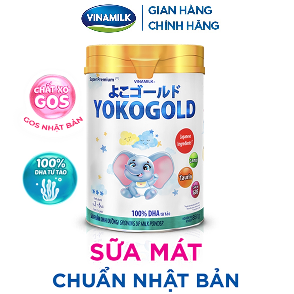 Vinamilk Yoko Gold 1 Powdered Milk Milk Supports Digestion, Good