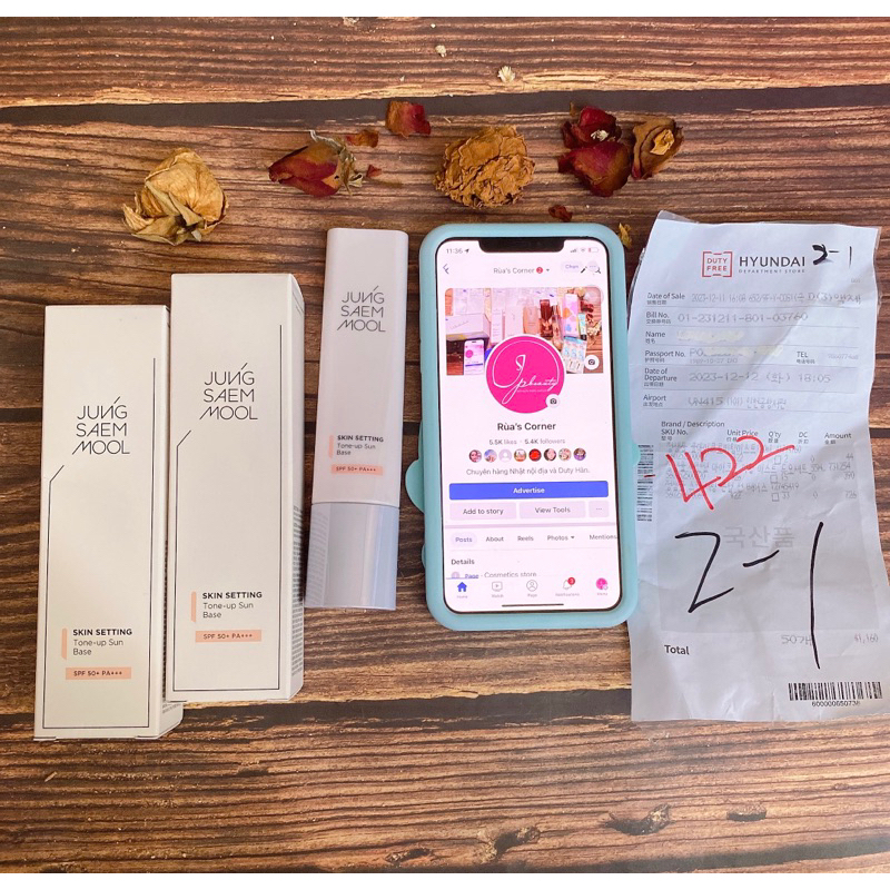 Jungsaemmool Skin Setting Base 40ml | Shopee Singapore