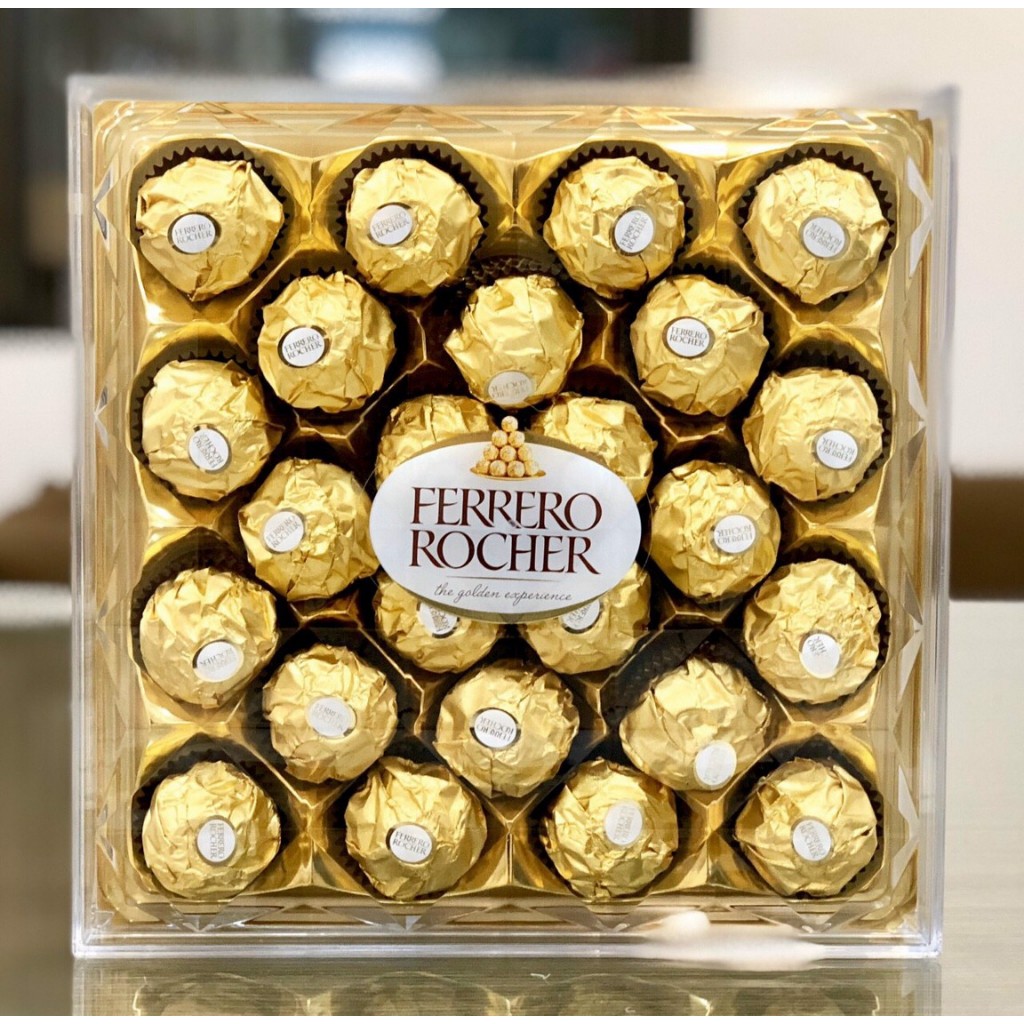 Ferrero Rocher Chocolate (12.5G x 24 Tablets) 300g Shopee Singapore