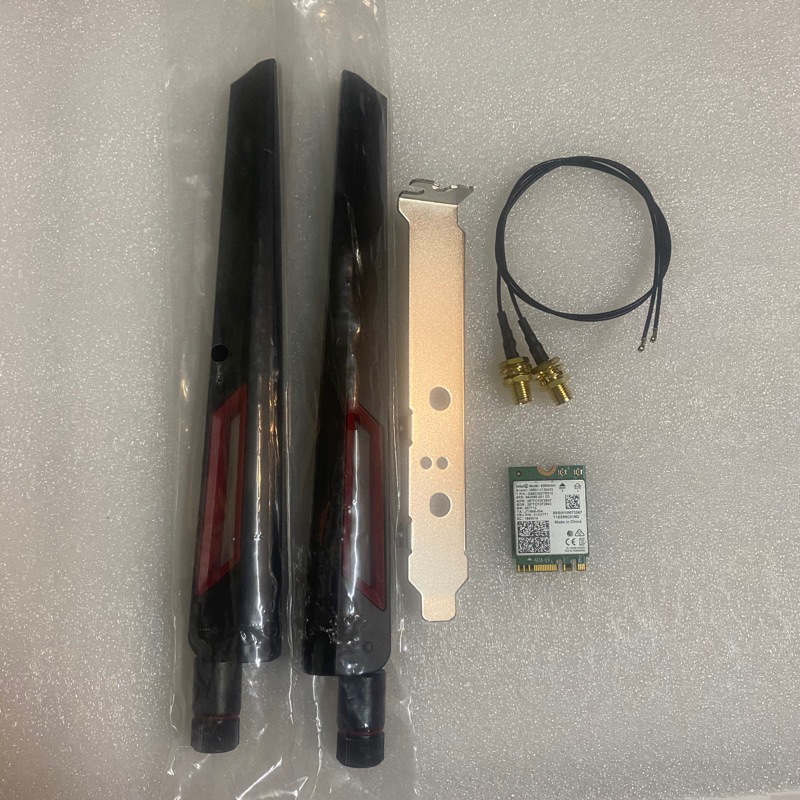 Paire De Câbles Antenne Wi-Fi NGFF IPEX4 MHF4 - Pour Cartes Intel AX200, 9260, 8265, 8260 - Longueur ~65-70 Cm - 9