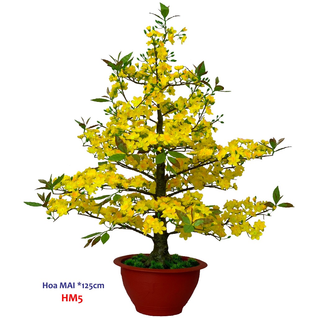 Fake Apricot Tree Assembled 1m20 High Aligned For Export HM5 Shopee