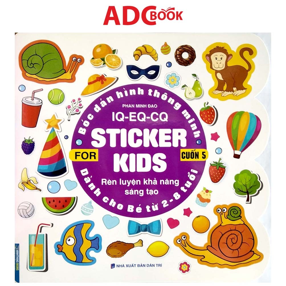 Book - Smart Peel and Stick Stickers for children from 2-8 years old ...