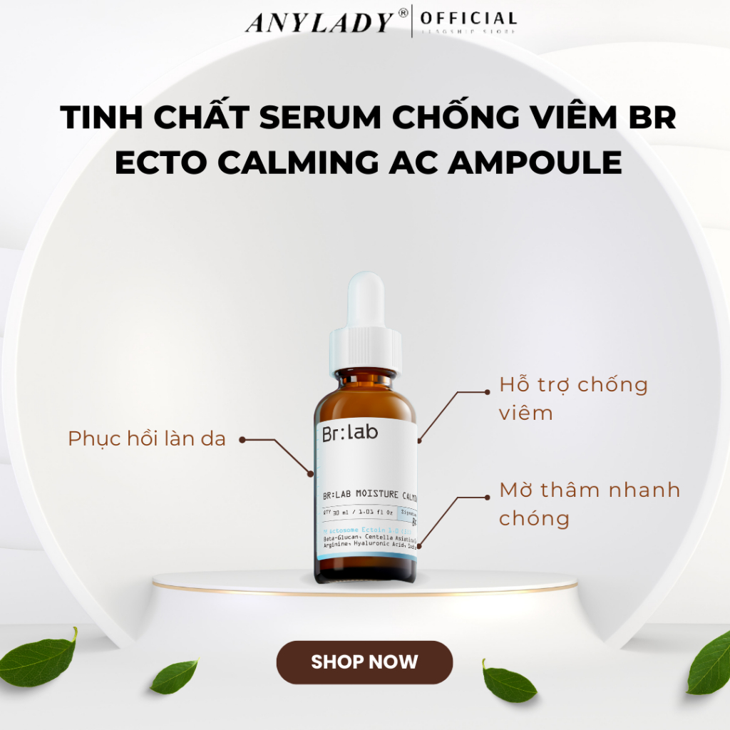 Br Ecto Calming Ac Ac Ampoule Korean anti-inflammatory serum 30ml ...