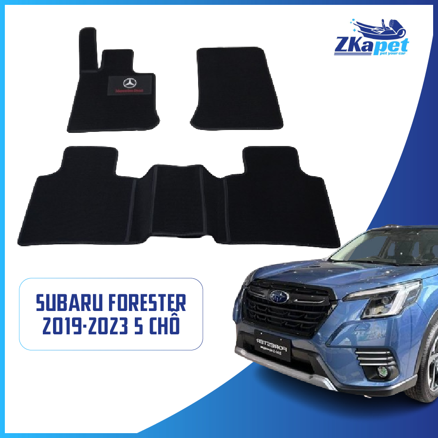 Subaru Forester 20192023 5 Seat Puppet Foot Mat Zkapet Oto5rc