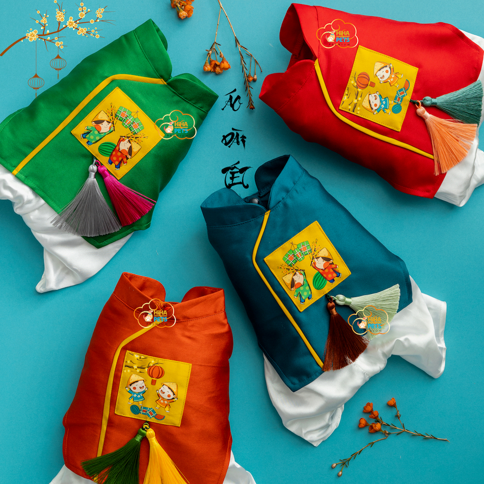 Ao Dai CNY For Dogs And Cats Phu Quy Collection 2024 Pet Clothes CNY ...