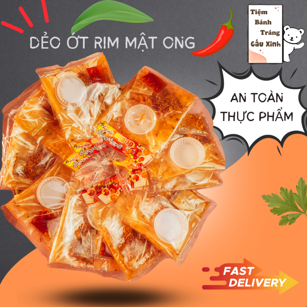 [Junk Food] Honey Rim Chili Flexible Rice Paper | Shopee Singapore