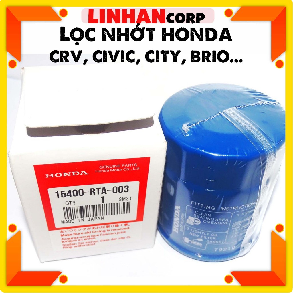 Oil Filter, Honda CRV Engine Oil Filter, Civic, City, Accord, Odyssey