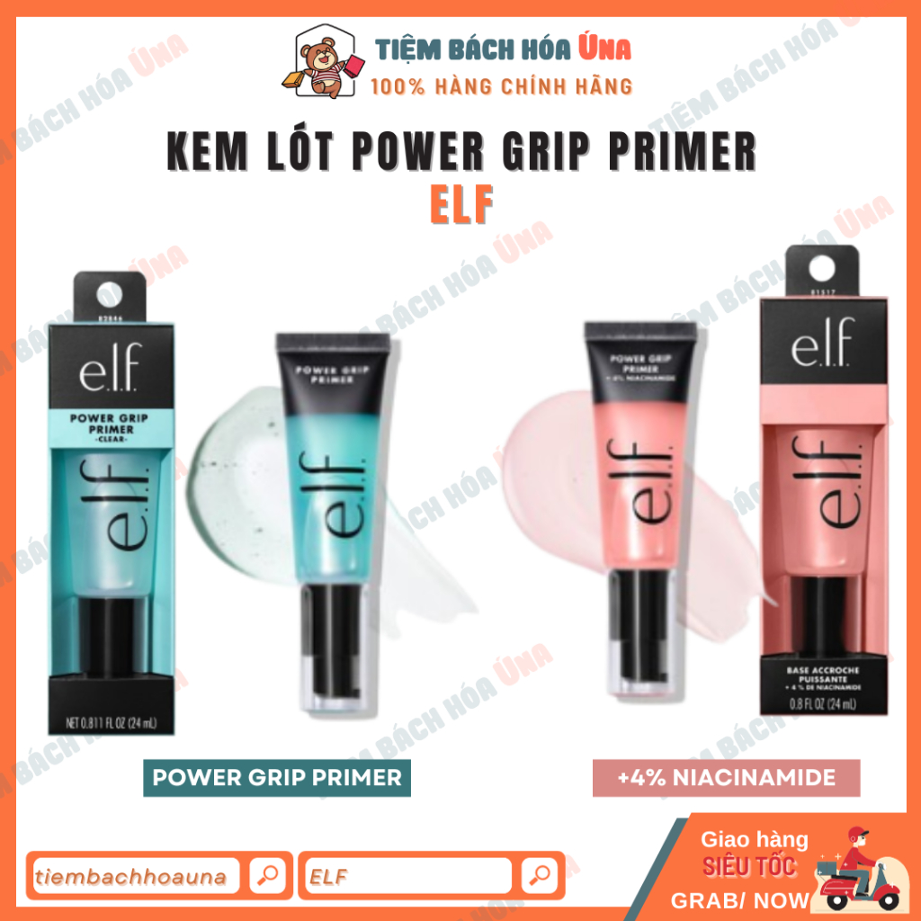 Cheap e.l.f. Cosmetics Power Grip Primer + 4 Niacinamide 0.8 oz