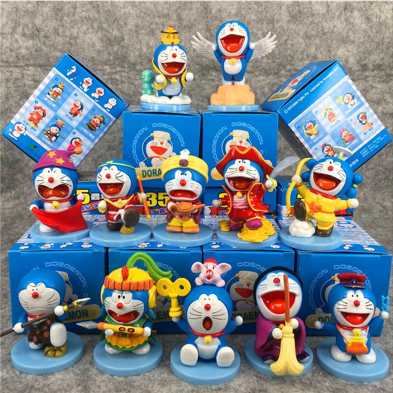 [HCM Train] [Dance Ba] doremon DORAEMON Model With Beautiful Adventures And Treasures Shopee