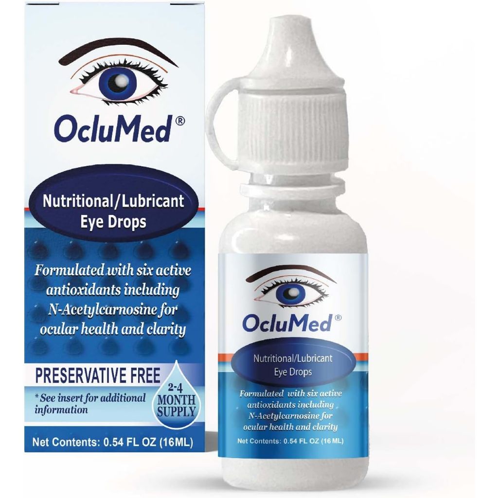 Oclumed Nutritional / Lubricant Eye Drops BioEnhanced Eye Drops Are
