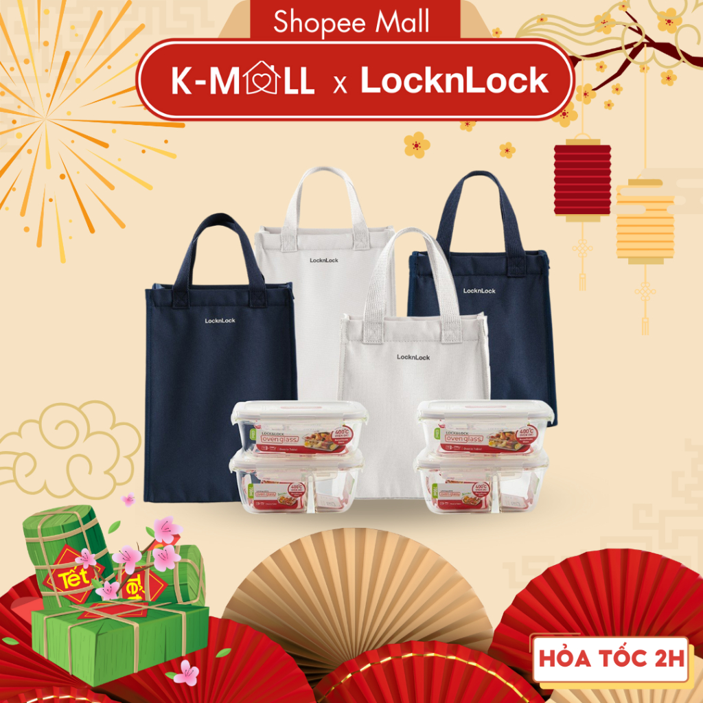 Locknlock best sale tote bag