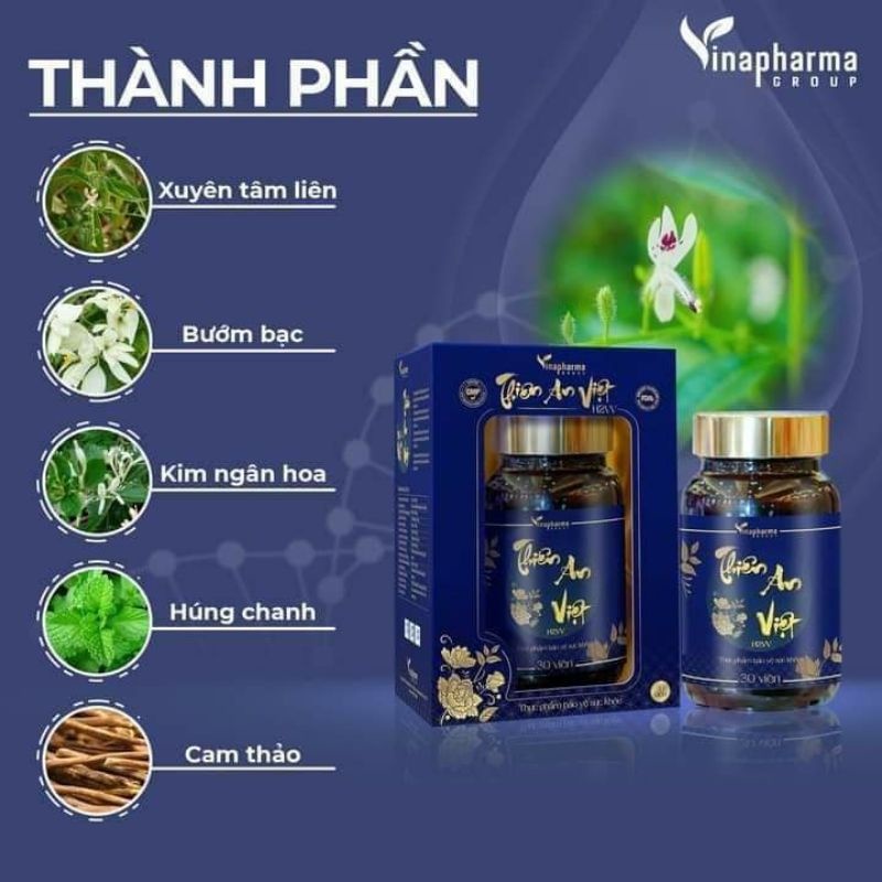 Thien An Viet Tonic Phlegm Pepper, Reduce Coughing To Protect The