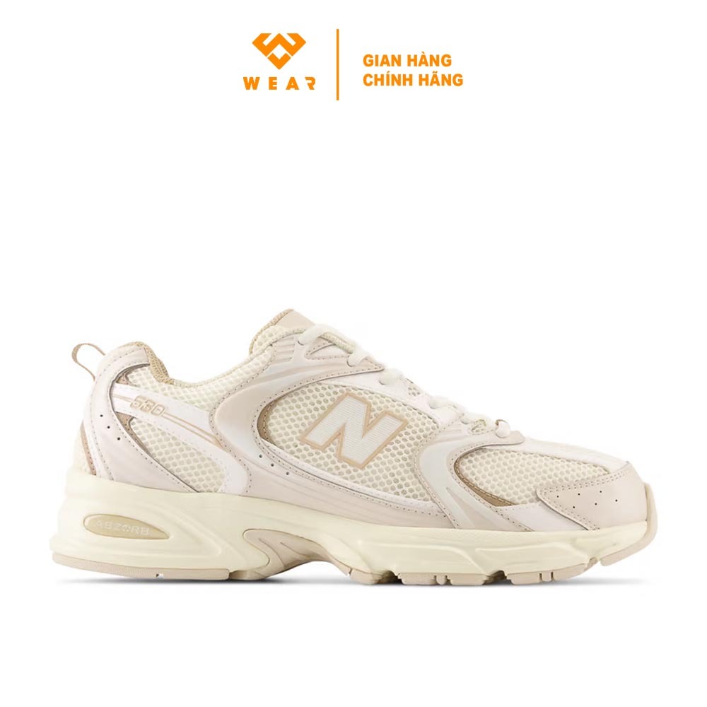 beige new balance shoes
