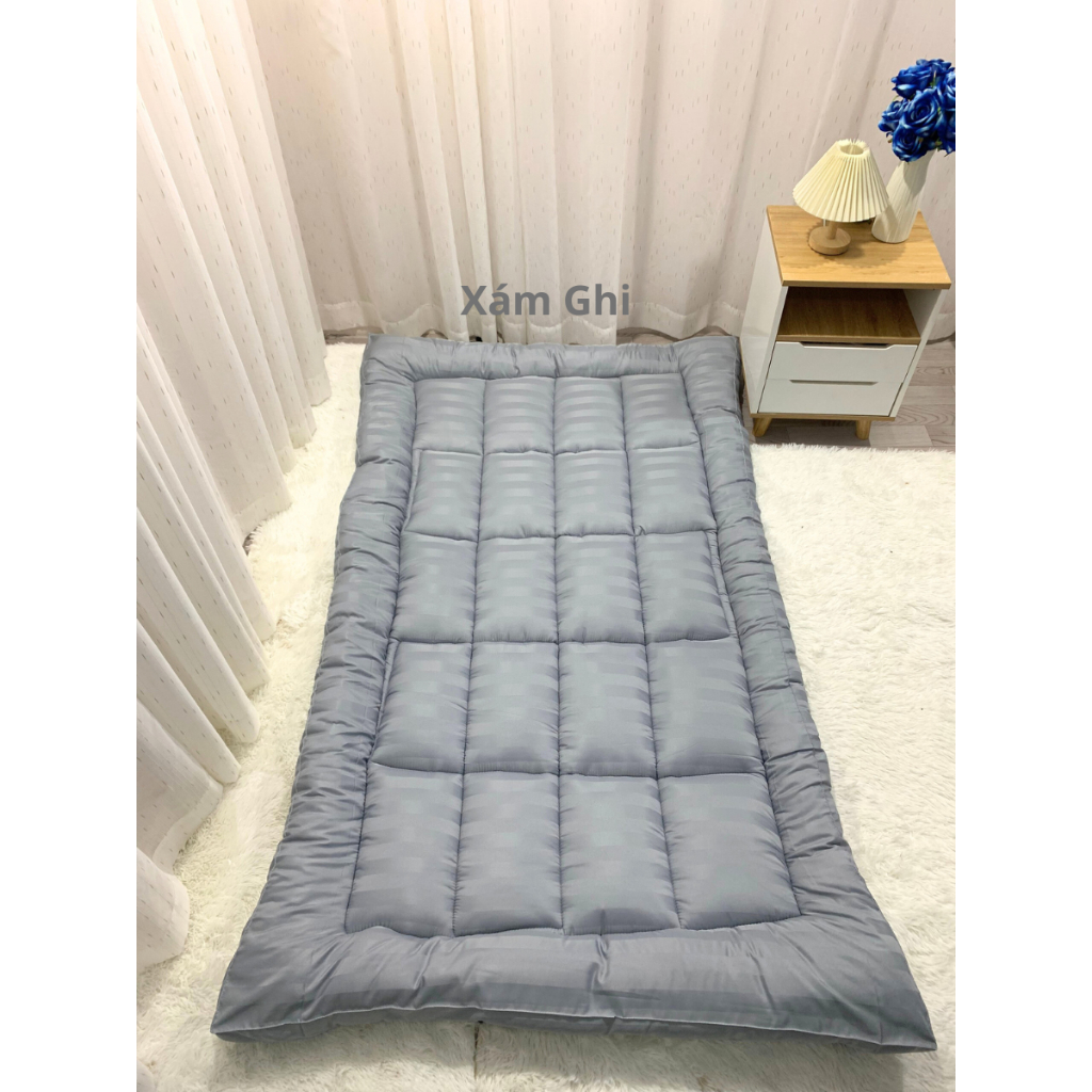 Mattress Topper Cotton 3F Gray Export Japanese Soft Smooth 7cm Thick ...