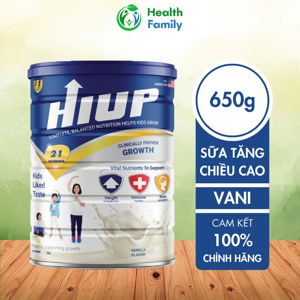 Hiup Milk Powder To Increase Height For Children From 2 To 15