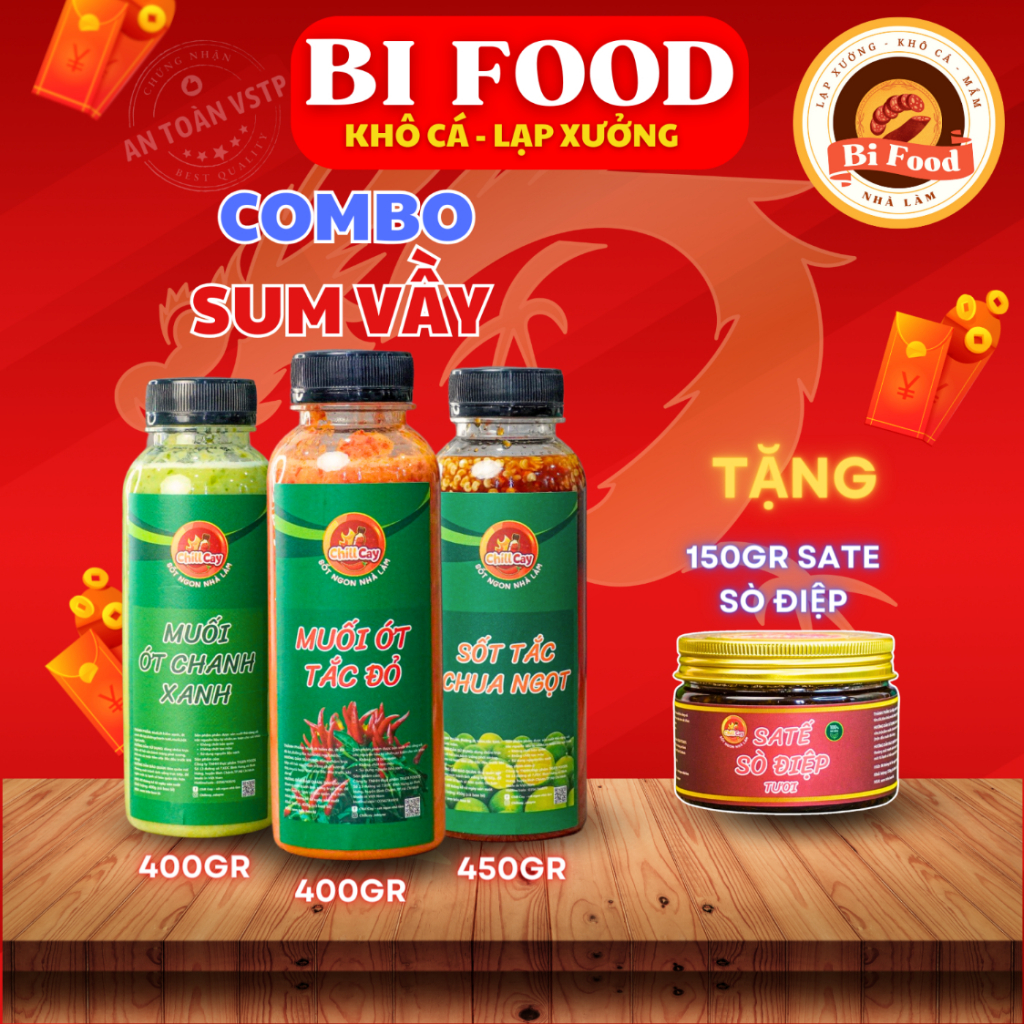 Combo sum 3 bottles of Salt and Green Chili Sauce, Red Chili Salt