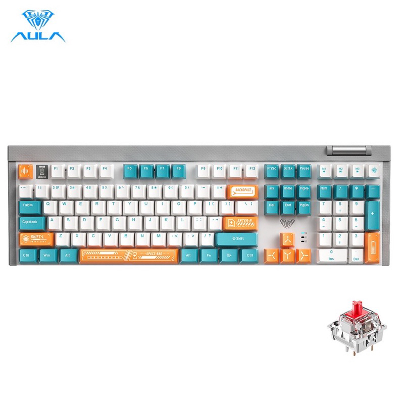 Super cheap 2ND mechanical gaming keyboard, Aula mechanical keyboard ...