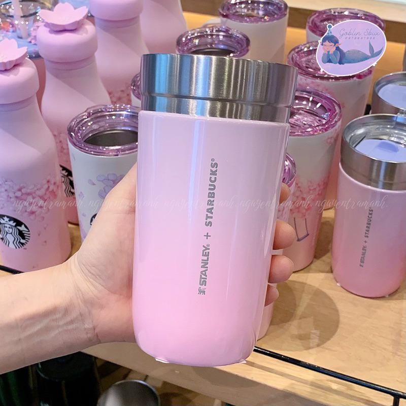 [Limited Stock] STARBUCKS SPRING PINK STANLEY Thermos Bottle 473ML ...