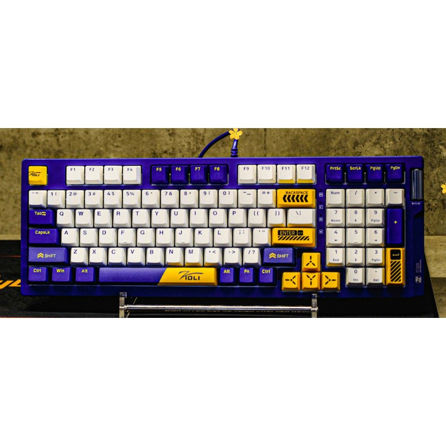Zidli K98 GAMING MECHANICAL KEYBOARD (METER, 99 KEYS, IP68, USB/ABS ...